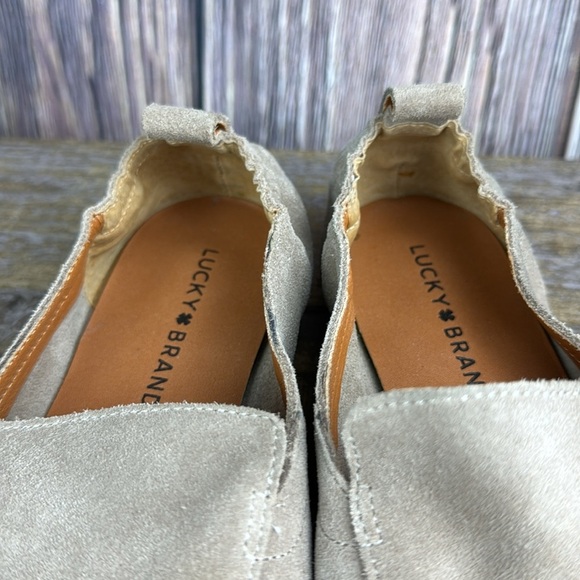 Lucky Brand Suede Ballet Flats- Size 6 - Picture 7 of 11